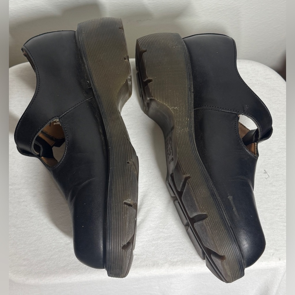 Vintage Dr. Martens 🇬🇧Made in England 8334 Chunky Platform Black Mary Janes US 7 - Picture 5 of 16